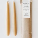 Daiyo Rice Bran Taper Candles - 2 Pack