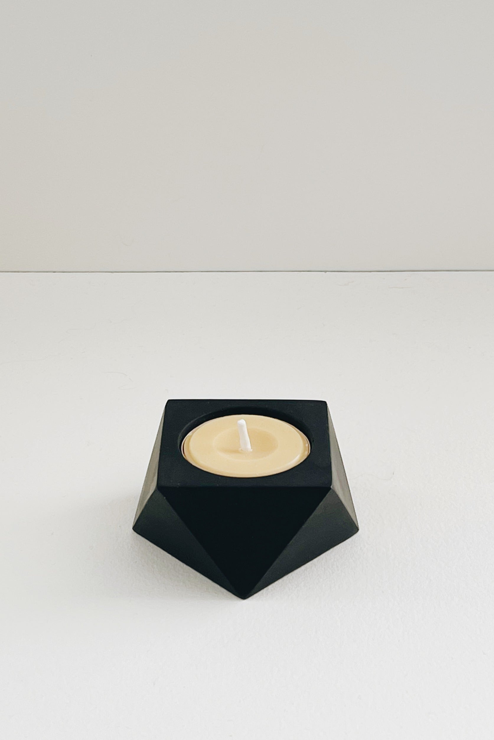 Daiyo Taper & Tealight Reversi Candle Holder - Black