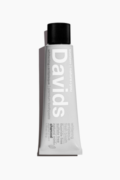 Davids Premium Toothpaste Charcoal & Peppermint 1.75 oz