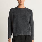 Demylee Chelsea Cotton Sweater - Black