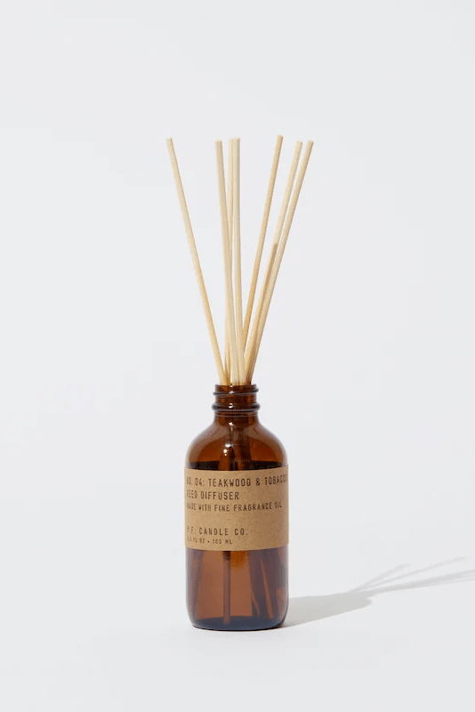 P. F. Candle Co. Reed Diffuser - Teakwood & Tobacco