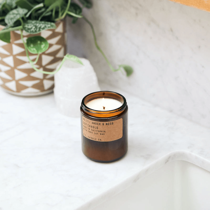 P. F. Candle Co. Standard Candle - Amber & Moss