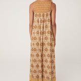 SPELL Chateau Maxi Sundress - Champagne