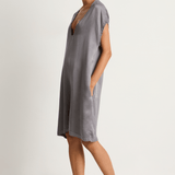 Cali Dreaming Malibu Dress - Slate Grey