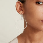 Chan Luu Rhiannon Hoop Earrings - Silver
