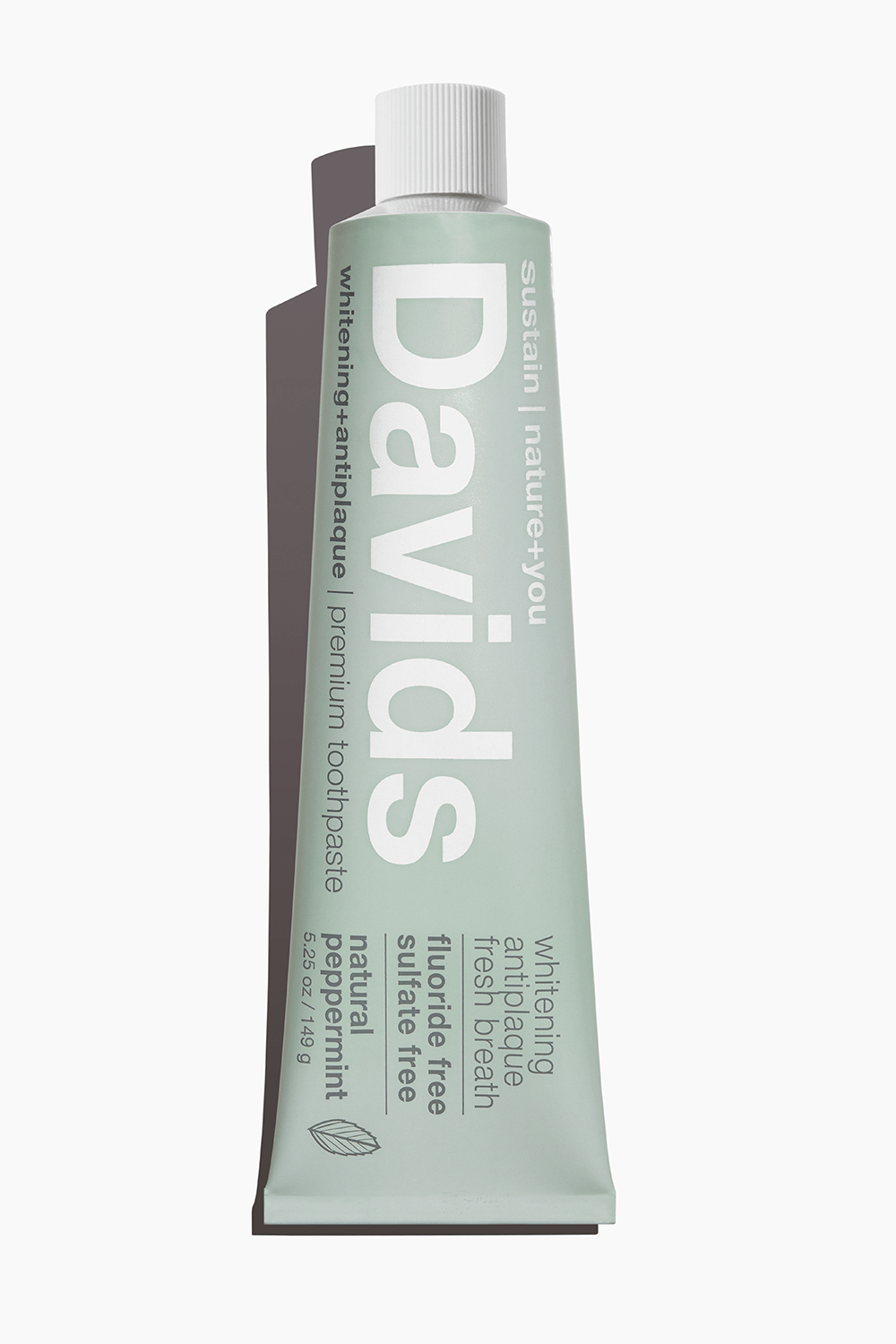 Davids Premium Toothpaste Peppermint 5.25 oz