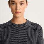 Demylee Chelsea Cotton Sweater - Black