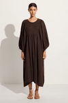 Elsa Esturgie Jamaique dress in brown