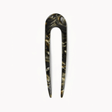 Machete French Hair Pin - Midnight Horn