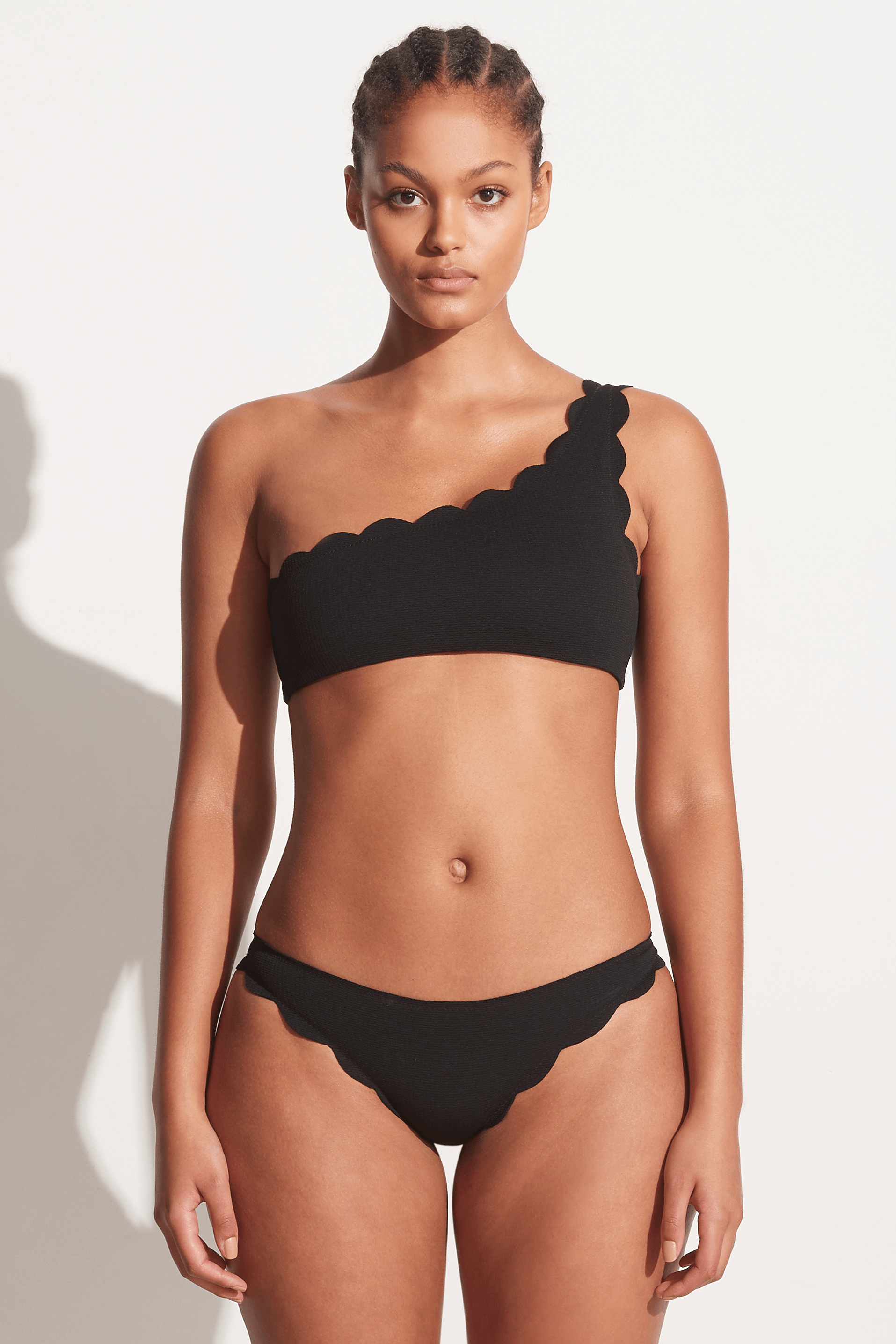 Marysia Santa Barbara top in black - SOLEIL BLUE®