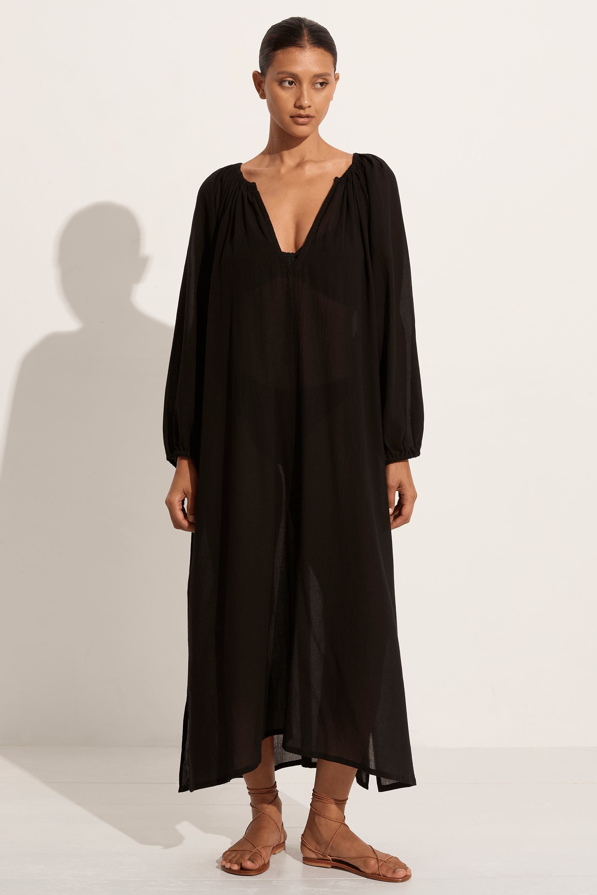 Mikoh Aniwa Maxi Dress - Black