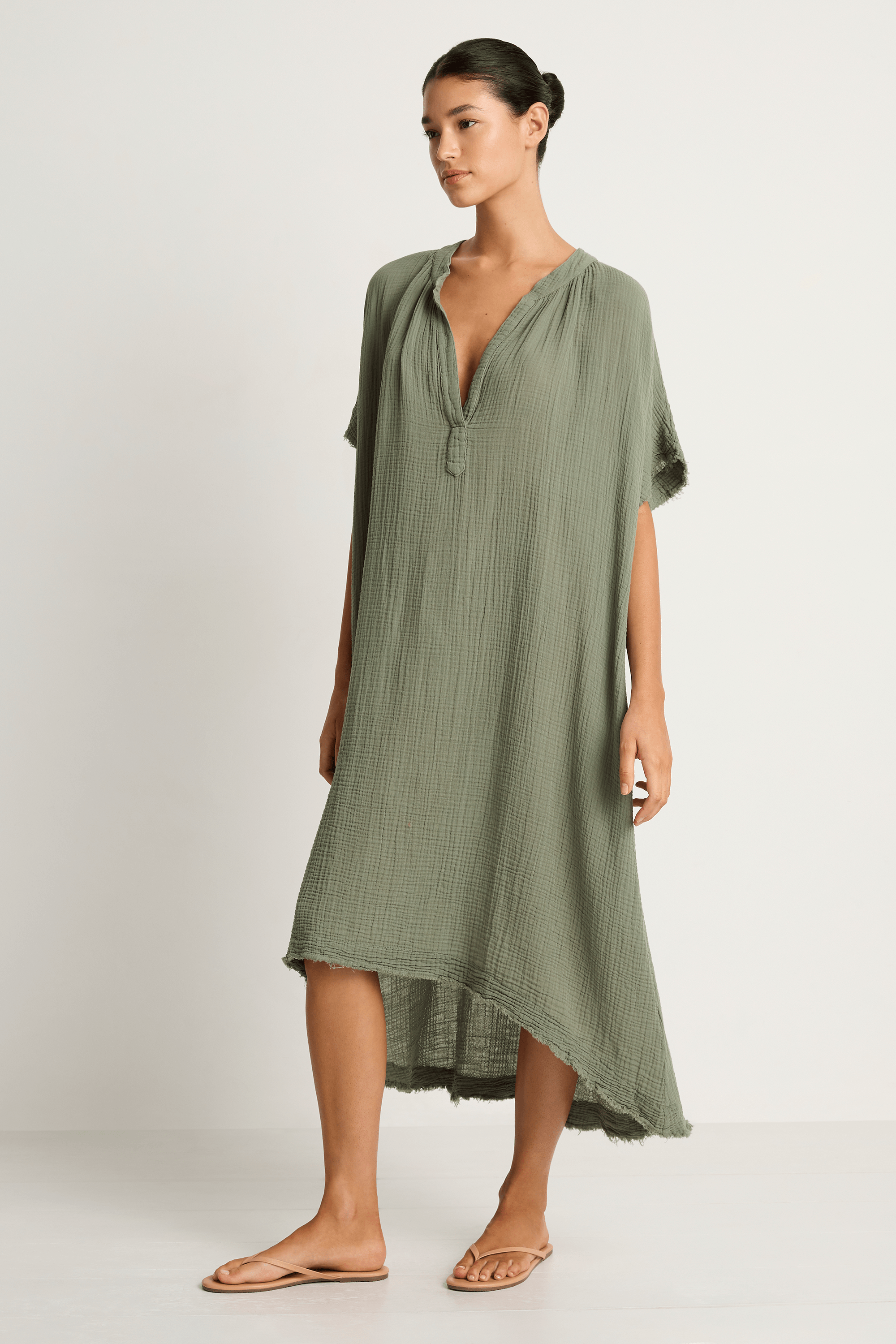 9seed tunisia sales short sleeve caftan