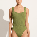 Hunza G Square neck one-piece