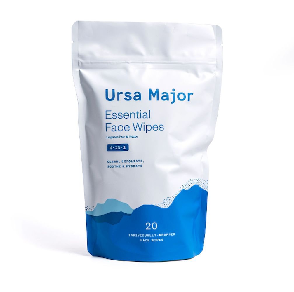 Ursa Major Essential face wipes, 20 count