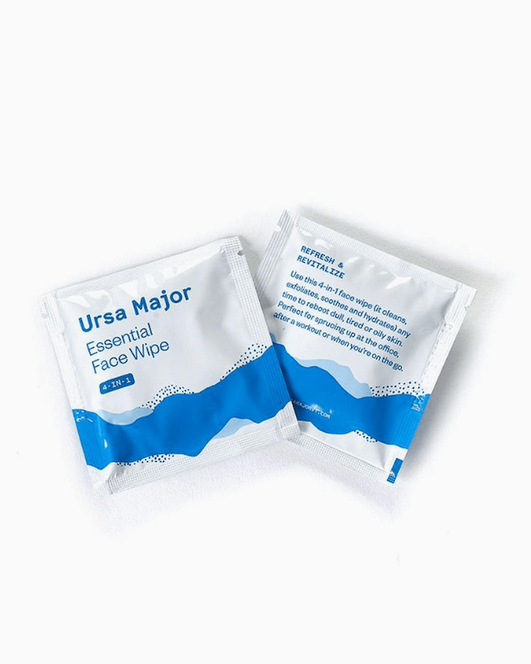 Ursa Major Essential Face Wipes 5 pack Soleil Blue