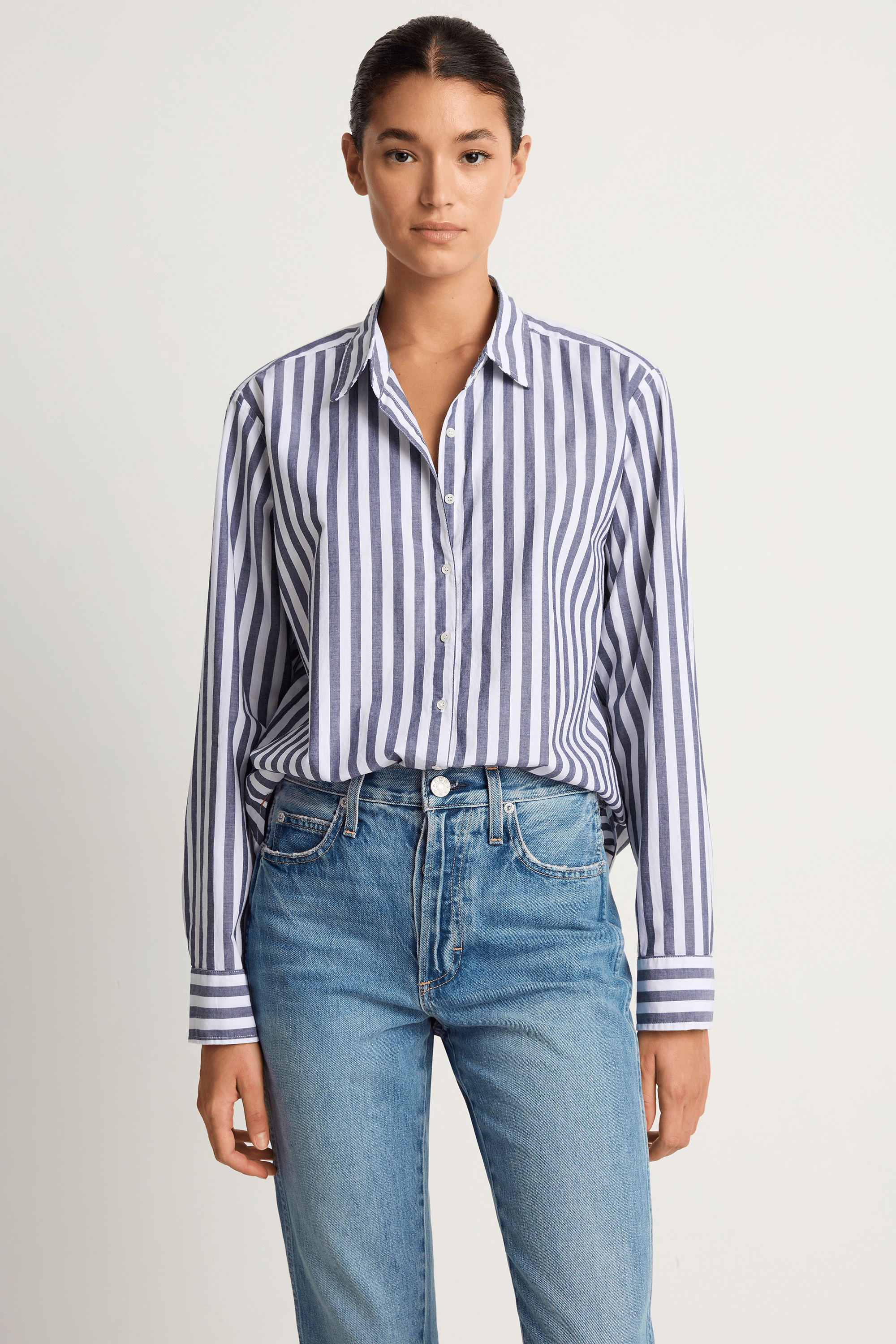 Xirena Beau Shirt - Twilight Stripe