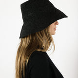Janessa Leoné Felix bucket hat in black
