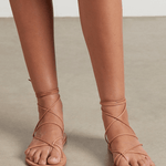Maria Farro Aelia sandal in natural leather