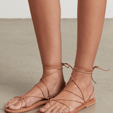 Maria Farro Aelia sandal in natural leather