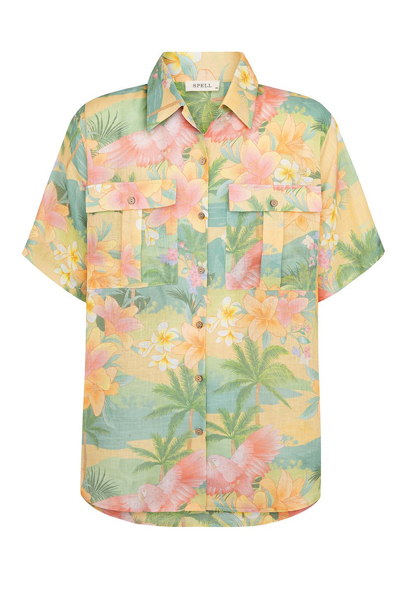 SPELL Havana shirt in tropical