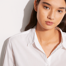 XiRENA Beau Button Down shirt in white – SOLEIL BLUE®